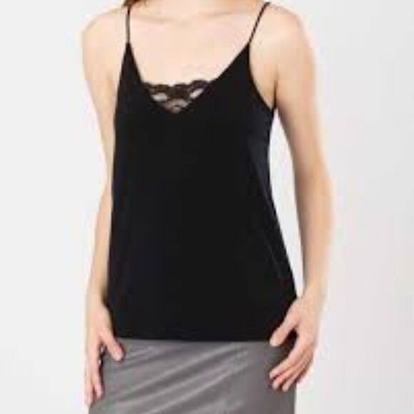ONLY Pseudio Black Singlet Camisole Size XS - Picture 2 of 9